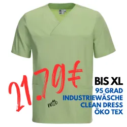 UNISEX - TENCEL - KASACK 2252 von LEIBER / Farbe: hellgrün / 50 % Lyocell 50 % Polyester