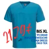 UNISEX - TENCEL - KASACK 2252 von LEIBER / Farbe: türkis / 50 % Lyocell 50 % Polyester