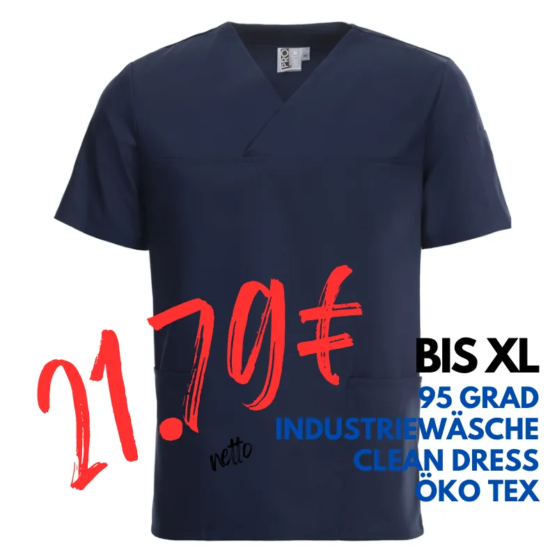 UNISEX - TENCEL - KASACK 2252 von LEIBER / Farbe: marine / 50 % Lyocell 50 % Polyester | MEIN-KASACK.de - KASACK - KASACKS