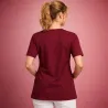 UNISEX - KASACK 2254 von LEIBER / Farbe: burgund / 65% Polyester - 35% Baumwolle