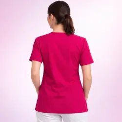 DAMEN - KASACK 2253 von LEIBER / Farbe: fuchsia / 65 % PES 35 % BW