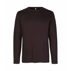 ARBEITS-T-SHIRT HERREN| Interlock 518 von ID / Farbe: bordeaux / 100% BAUMWOLLE