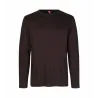 ARBEITS-T-SHIRT HERREN| Interlock 518 von ID / Farbe: bordeaux / 100% BAUMWOLLE