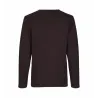 ARBEITS-T-SHIRT HERREN| Interlock 518 von ID / Farbe: bordeaux / 100% BAUMWOLLE