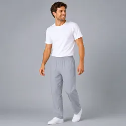 HERREN ARBEITSHOSE MEDIZIN | 330 von MEIN-KASACK.de / Farbe: silbergrau / 50% Baumwolle, 50% Polyester, 175 g