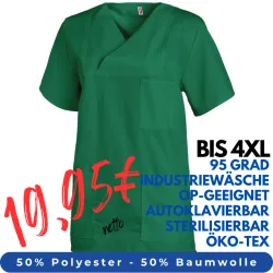 DAMEN - KASACK 769 von LEIBER / Farbe: gärtnergrün / 50 % Baumwolle 50 % Polyester