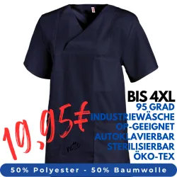 DAMEN - KASACK 769 von LEIBER / Farbe: marine / 50 % Baumwolle 50 % Polyester