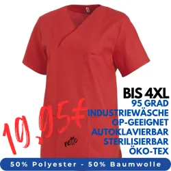 DAMEN - KASACK 769 von LEIBER / Farbe: rot / 50 % Baumwolle 50 % Polyester