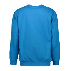 Klassisches Herren Sweatshirt 600 von ID / Farbe: türkis / 70% BAUMWOLLE 30% POLYESTER - | MEIN-KASACK.de | kasack | kas