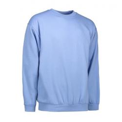 Klassisches Herren Sweatshirt 600 von ID / Farbe: hellblau / 70% BAUMWOLLE 30% POLYESTER - | MEIN-KASACK.de | kasack | k