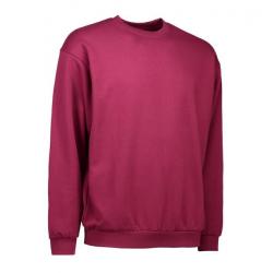 Klassisches Herren Sweatshirt 600 von ID / Farbe: bordeaux / 70% BAUMWOLLE 30% POLYESTER - | MEIN-KASACK.de | kasack | k
