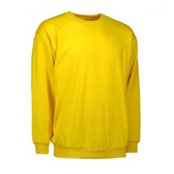 Klassisches Herren Sweatshirt 600 von ID / Farbe: gelb / 70% BAUMWOLLE 30% POLYESTER - | MEIN-KASACK.de | kasack | kasac