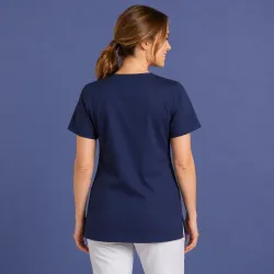 DAMEN - KASACK 1249 von LEIBER / Farbe: marine / 65 % Polyester 35 % Baumwolle