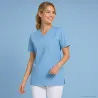 DAMEN - KASACK 2451 von LEIBER / Farbe: hellblau / 65 % Polyester 35 % Baumwolle