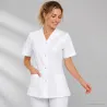 DAMEN - KASACK 459 von LEIBER / Farbe: weiß / 65 % Polyester 35 % Baumwolle