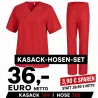 KASACK-HOSEN-SET: KASACK 769 und  SCHLUPFHOSE 780 von LEIBER / Farbe: ROT