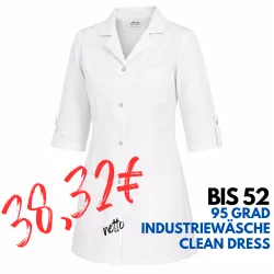 DAMEN - LONGKASACK 347 von LEIBER / Farbe: weiß / 50 % Baumwolle 50 % Polyester