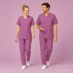 KASACK-HOSEN-SET: KASACK 769 und  SCHLUPFHOSE 780 von LEIBER / Farbe: BROMBEERE