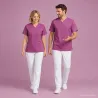 KASACK-HOSEN-SET: KASACK 769 und  SCHLUPFHOSE 780 von LEIBER / Farbe: BROMBEERE - WEIß
