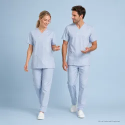 KASACK-HOSEN-SET: KASACK 769 und  SCHLUPFHOSE 780 von LEIBER / Farbe: HELLBLAU