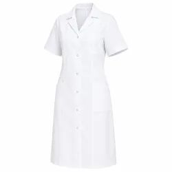 DAMEN - ARZTKITTEL - LABORKITTEL 490 von LEIBER / Farbe: weiß / 65 % Polyester 35 % Baumwolle