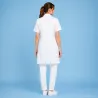 DAMEN - ARZTKITTEL - LABORKITTEL 490 von LEIBER / Farbe: weiß / 65 % Polyester 35 % Baumwolle