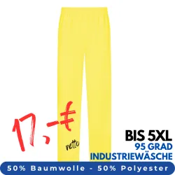 HERREN ARBEITSHOSE MEDIZIN | 330 von MEIN-KASACK.de / Farbe: zitronengelb / 50% Baumwolle, 50% Polyester, 175 g