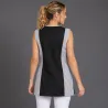 Überwurfschürze / Chasuble 264 von LEIBER / Farbe: weiß-schwarz / 65 % Polyester 35 % Baumwolle