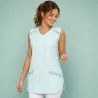 KASACK OHNE ARM 706 von LEIBER / Farbe: reseda / 65 % Polyester 35 % Baumwolle