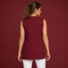 KASACK OHNE ARM 472 von LEIBER / Farbe: bordeaux / 65 % Polyester 35 % Baumwolle
