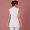 KASACK OHNE ARM 472 von LEIBER / Farbe: weiß / 65 % Polyester 35 % Baumwolle