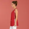 Überwurfschürze 594 von LEIBER / Farbe: rot / 65 % Polyester 35 % Baumwolle