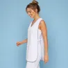 Überwurfschürze 594 von LEIBER / Farbe: weiß / 65 % Polyester 35 % Baumwolle