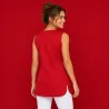 Überwurfschürze 641 von LEIBER / Farbe: rot / 65 % Polyester 35 % Baumwolle