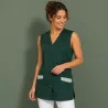 KASACK OHNE ARM 515 von LEIBER / Farbe: bottle green / 65 % Polyester 35 % Baumwolle