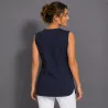 KASACK OHNE ARM 515 von LEIBER / Farbe: marine / 65 % Polyester 35 % Baumwolle
