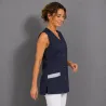 KASACK OHNE ARM 515 von LEIBER / Farbe: marine / 65 % Polyester 35 % Baumwolle