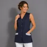 KASACK OHNE ARM 515 von LEIBER / Farbe: marine / 65 % Polyester 35 % Baumwolle