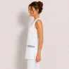 KASACK OHNE ARM 515 von LEIBER / Farbe: weiß / 65 % Polyester 35 % Baumwolle