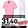 KASACK-HOSEN-SET: KASACK 273 und  SCHLUPFHOSE 330 von MEIN-KASACK.de / Farbe: ROSA - WEISS