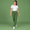 DAMEN ARBEITSHOSE MEDIZIN | 330 von MEIN-KASACK.de / Farbe: dark green / 50% Baumwolle, 50% Polyester, 175 g