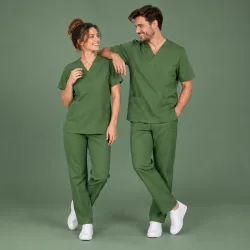 KASACK-HOSEN-SET: KASACK 273 und  SCHLUPFHOSE 330 von MEIN-KASACK.de / Farbe: DARK GREEN