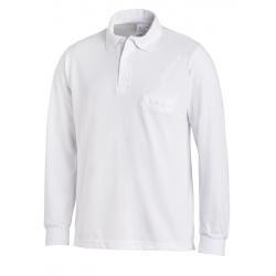 Poloshirt 841 von LEIBER / Farbe: weiß / 50 % Baumwolle 50 % Polyester - | MEIN-KASACK.de | kasack | kasacks | kassak | 