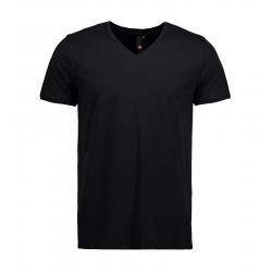 CORE V-Neck Tee Herren T-Shirt 542 von ID / Farbe: schwarz / 90% BAUMWOLLE 10% VISKOSE - | MEIN-KASACK.de | kasack | kas