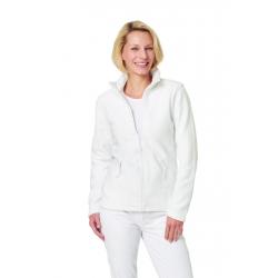 Damen-Fleecejacke 2662 von LEIBER / Farbe: weiß / 100 % Polyester - | MEIN-KASACK.de | kasack | kasacks | kassak | beruf