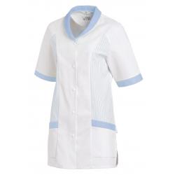 Damen -  Hosenkasack 800 von LEIBER / Farbe: weiß-blau / 65 % Polyester 35 % Baumwolle - | MEIN-KASACK.de | kasack | kas