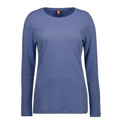 Interlock Damen T-Shirt | Langarm| 0509 von ID / Farbe: indigo / 100% BAUMWOLLE - | MEIN-KASACK.de | kasack | kasacks | 