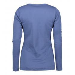 Interlock Damen T-Shirt | Langarm| 0509 von ID / Farbe: indigo / 100% BAUMWOLLE - | MEIN-KASACK.de | kasack | kasacks | 