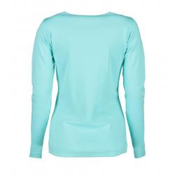 Interlock Damen T-Shirt | Langarm| 0509 von ID / Farbe: mint / 100% BAUMWOLLE - | MEIN-KASACK.de | kasack | kasacks | ka