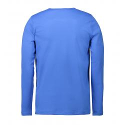 Interlock Herren T-Shirt | Langarm| 0518 von ID / Farbe: azur / 100% BAUMWOLLE - | MEIN-KASACK.de | kasack | kasacks | k